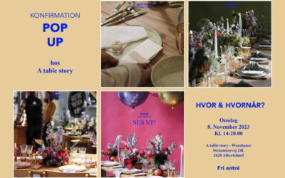 POP UP – KONFIRMATION