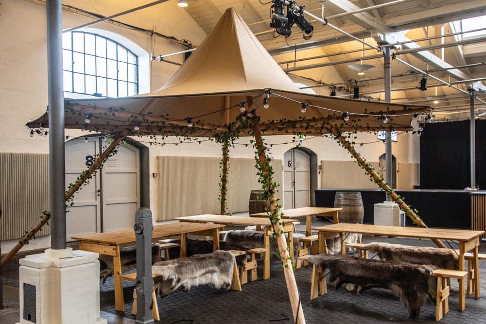 nimbus-tipi-telt-ved-messe-intim-messestand