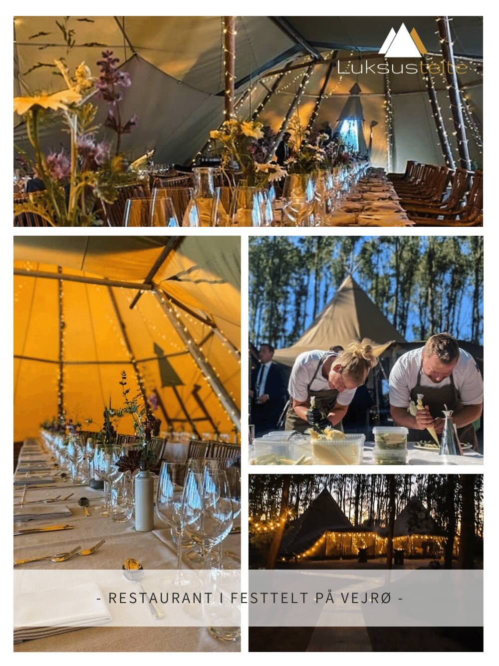 RESTAURANT I FESTTELT PÅ VEJRØ