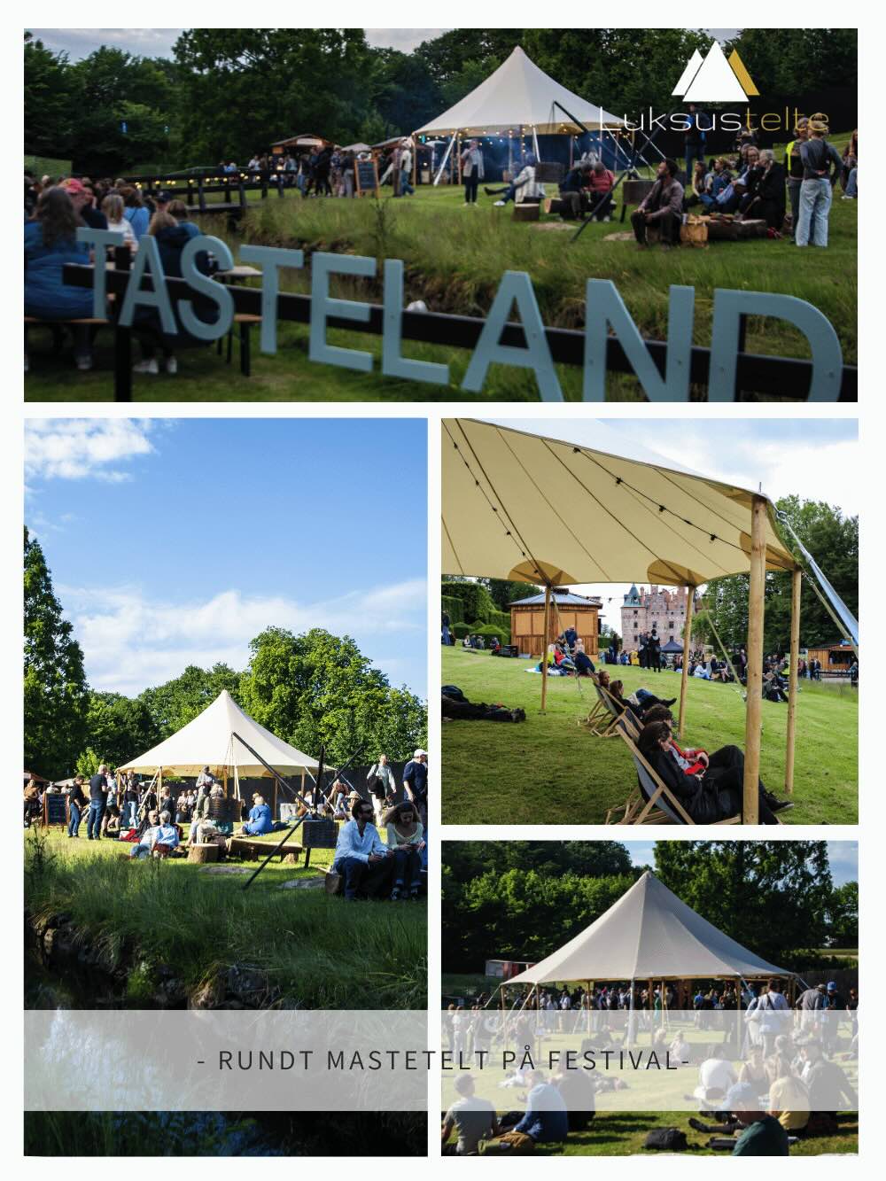 RUNDT MASTETELT PÅ FESTIVAL