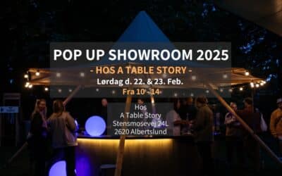 Pop Up Showroom med Luksustelte