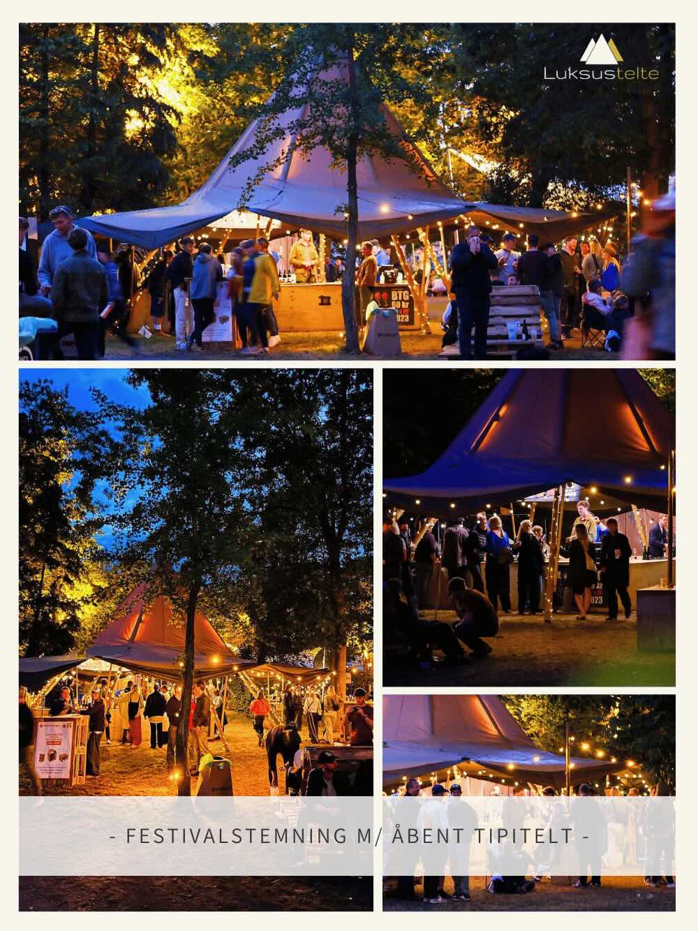 TELT MED BAR TIL FESTIVAL